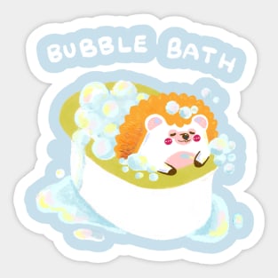 Bubble bath Sticker